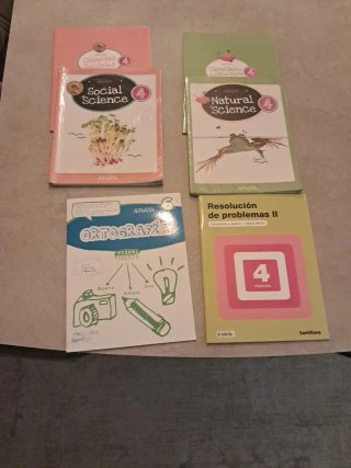 Libros 4° Primaria Greenwich School.