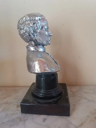 Busto San Juan Bosco Doble Peana Madera