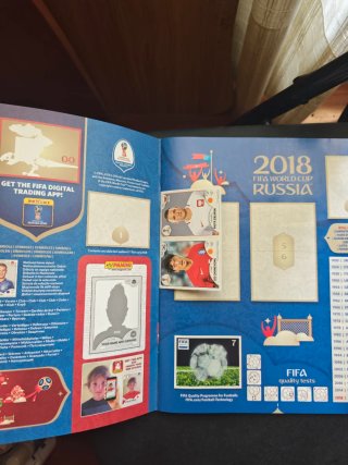 Álbum Rusia 2018 Panini versión 670