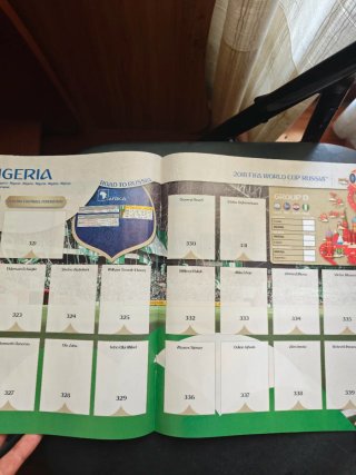 Álbum Rusia 2018 Panini versión 670