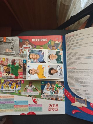 Álbum Rusia 2018 Panini versión 670