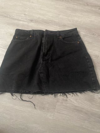 Falda tejana negra