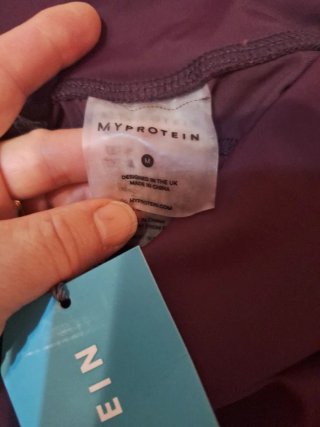 Mallas deportivas Myprotein granate