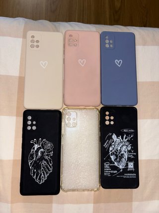 Fundas Samsung A51 (Pack 6)