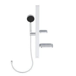 Set doccia 2 getti silver