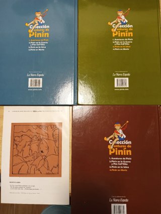 3 tomos AVENTURAS DE PININ 2004