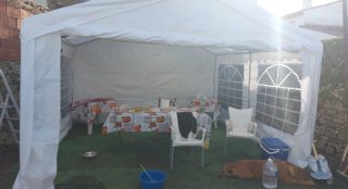 Carpa 3x4 con ventanas