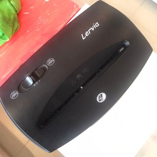 Trituradora de papel Lervia negra