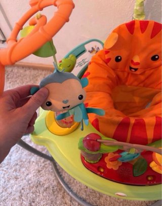 Saltador Fisher-Price Tigre Naranja