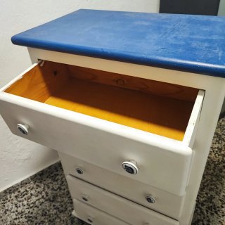 Sinfonier blanco y azul