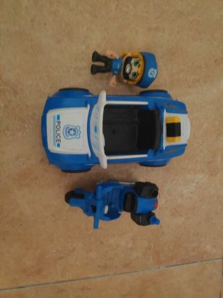 Pack Juguetes Policía, Coche y Moto