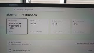 Portátil HP EliteBook X360 1030G7 Plateado y negro
