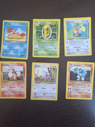 Lotto 19 Carte Pokémon Vintage Base Jungle