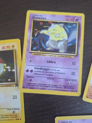 Lotto 19 Carte Pokémon Vintage Base Jungle