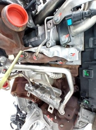 Jgrmp753304 motor k9k646 nissan juke (f15) 1.5 dci