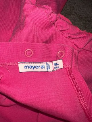 Conjunto camiseta y shorts Mayoral niña 18m