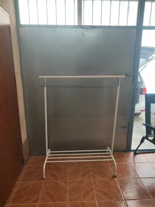 Perchero Metálico Blanco Ajustable Ikea