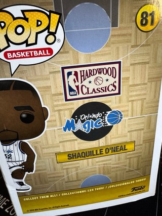 Funko Pop! Shaquille O'Neal Orlando Magic 81