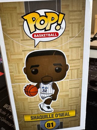 Funko Pop! Shaquille O'Neal Orlando Magic 81