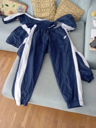 Conjunto Deportivo Nike Azul y Blanco