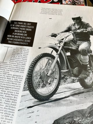 La rivista moto sprint 1/2 gennaio 2018