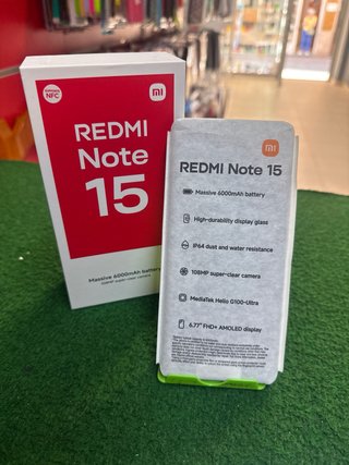 Xiaomi Redmi Note 15 256GB Negro