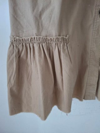 Vestido beige talla S