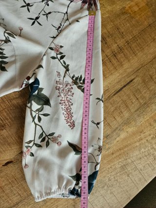 Blusa floral manga 3/4