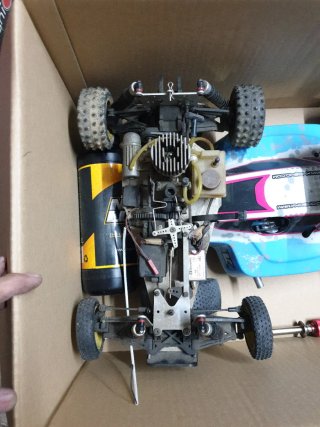 Coche radiocontrol gasolina Kyosho