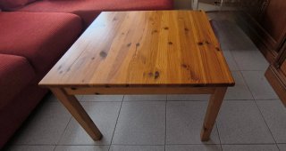 Mesa centro madera maciza