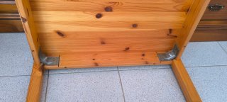 Mesa centro madera maciza