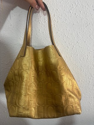 Bolso CH Carolina Herrera Dorado