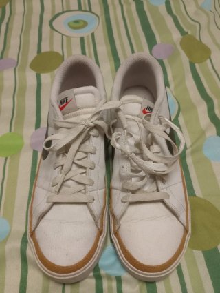 Zapatillas Nike Hombre Blancas y Negras.