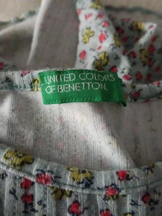 Camiseta flores niña Benetton