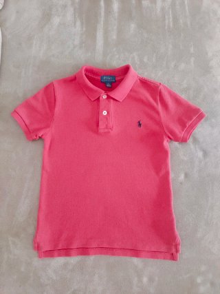 Ralph Lauren polo de niño, talla 5, color rojo