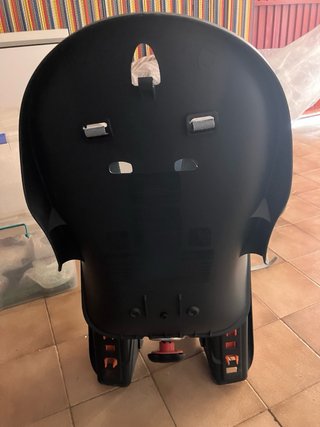 Silla bici niño naranja