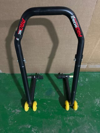 Caballete Moto Trasero Negro