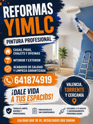 Servicio de Pintura Profesional YIMLC
