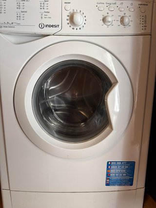 Lavadora Indesit 7kg A+++