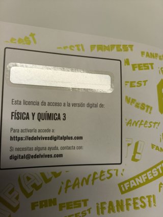 Física y Química 3, Secundaria, Fanfest, Castil...