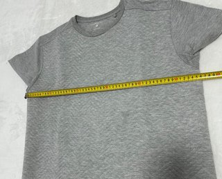 Camiseta gris hombre talla XL