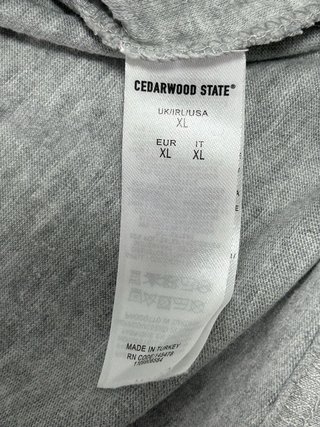 Camiseta gris hombre talla XL