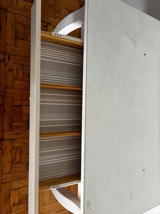 Tocador Ikea Hemnes Blanco Cristal