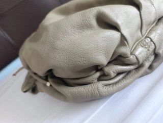 Bolso Purificación García Piel Vacuno Beige