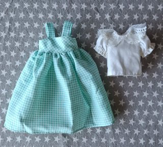 Ropa Muñeca Lesly Vestido y Blusa