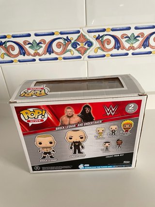 Funko Pop! WWE Brock Lesnar y Undertaker 2 Pack