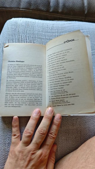Libro "Horari de classe" - Christine Nöstlinger