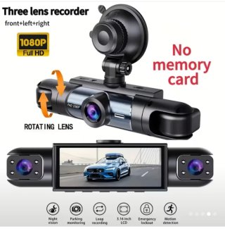 Grabadora 3 Lentes 1080P Full HD