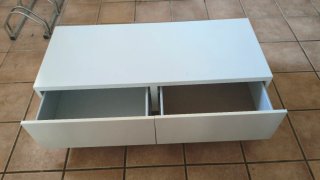 Mueble cajonero blanco