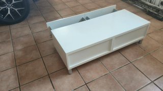 Mueble cajonero blanco